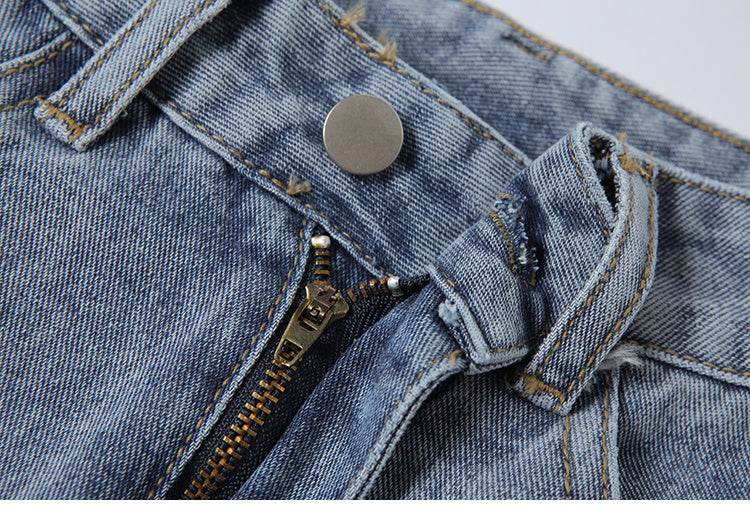 Women Street style Ripped Denim Jeans Pant Low rise - EX-STOCK Canada