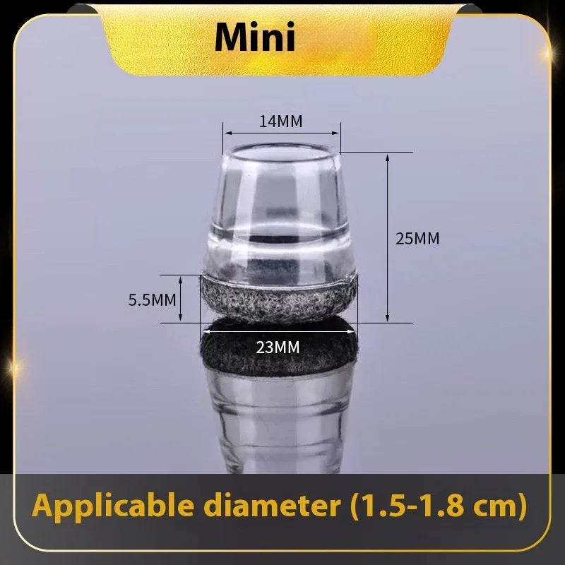 Quiet And Wear-resistant Non-slip Stool Booties Rubber Protective Sleeve EX-STOCK Canada