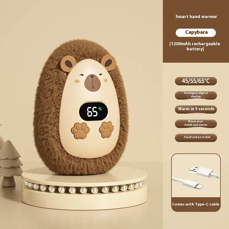 Winter Portable USB Rechargeable Outdoor Smart Fluffy Hand Warmer Hand muff - EX-STOCK Canada