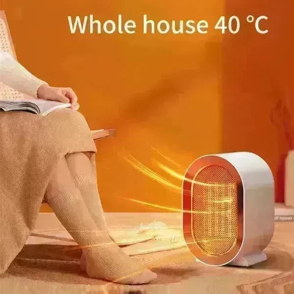Portable Mini Desktop Electric Space Heater Air Blower for Office Home - EX-STOCK CANADA