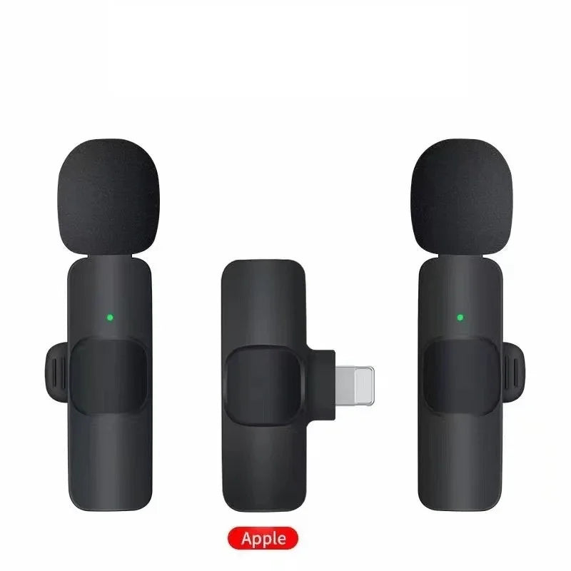 Short Video Shooting Mobile Phone Live Broadcast Wireless Lavalier Microphone EX-STOCK Canada