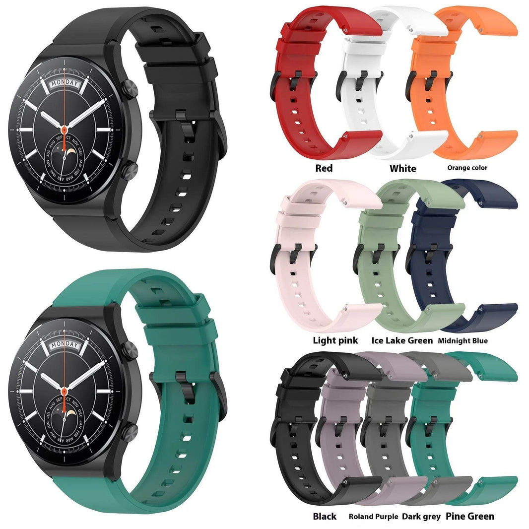 Sports Style Silicone Watch Strap - EX-STOCK Canada