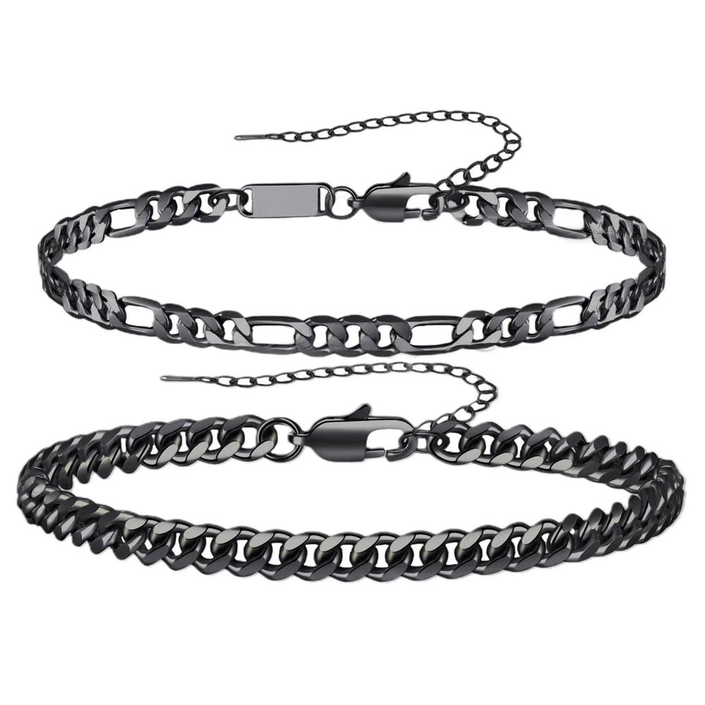 Cuban Chain Bracelet Set for Men's - EX-STOCK Canada