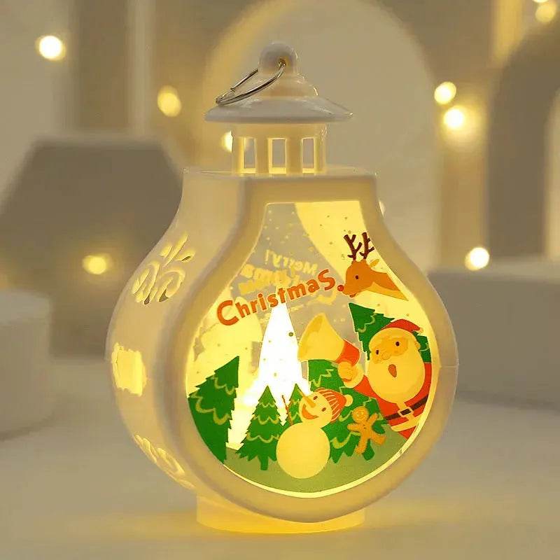 Christmas Candle Lamp Romantic Ornaments - EX-STOCK Canada