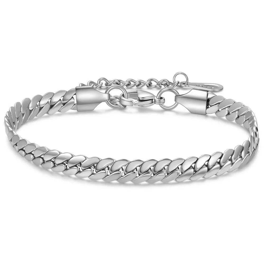 Fashion All-matching Cuban Link Chain Bracelet - EX-STOCK Canada