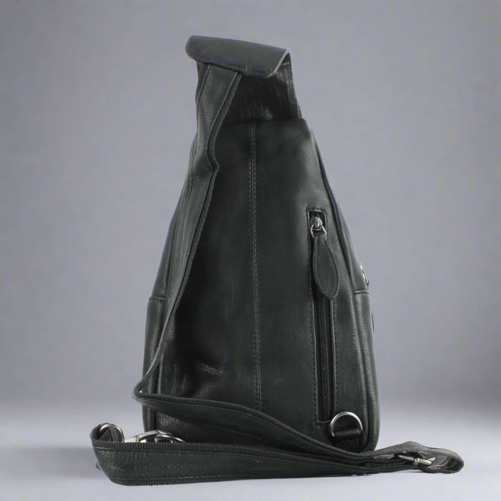 Bolso bandolera de cuero artesanal premium | Mochila | Bolso mensajero cruzadoEX-STOCK Canada