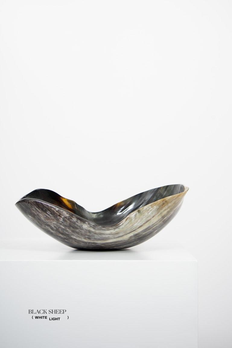 Ankole & Gyr Horn Dark Organic Vessel EX-STOCK Canada