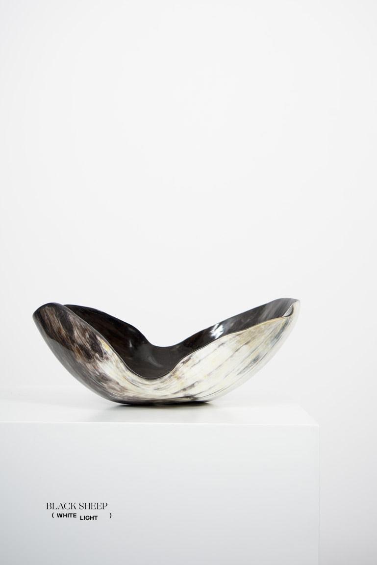 Ankole & Gyr Horn Dark Organic Vessel EX-STOCK Canada