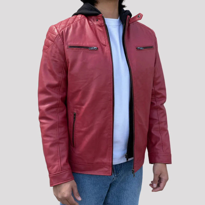 BOL Men's Alvin Lambskin Leather Jacket