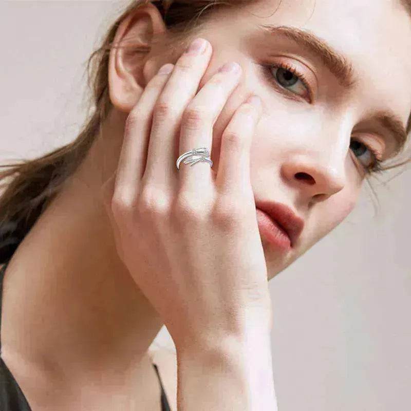 Adjustable Inspire Hand Open Ring - EX-STOCK Canada