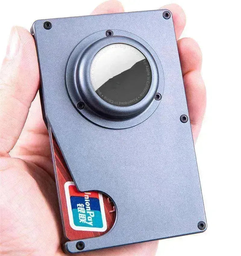Porte-cartes en métal en alliage d'aluminium à la mode - EX-STOCK CANADA