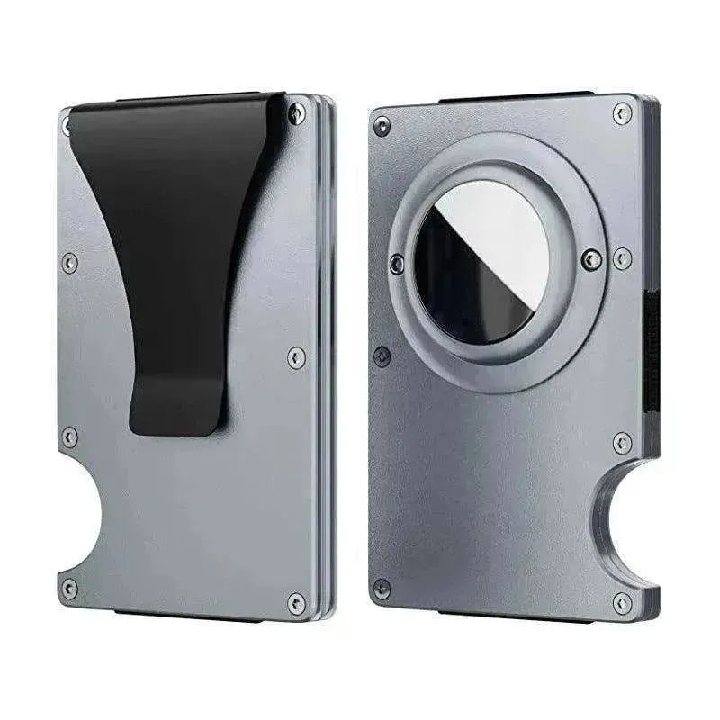 Porte-cartes en métal en alliage d'aluminium à la mode - EX-STOCK CANADA