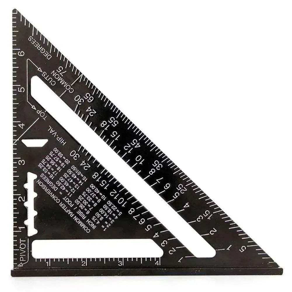 Aluminum alloy woodworking measuring square tool - EX-STOCK Canada