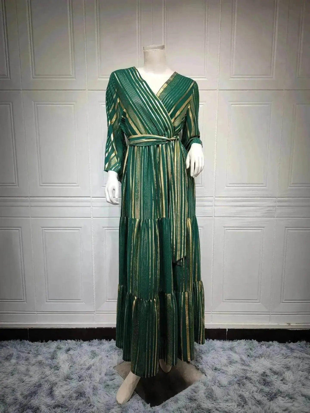 Robe artisanale bronzage arabe pour femmes - Robe de fête EX-STOCK Canada