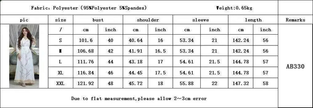 Arab Robe Sequin Embroider Fashion - EX-STOCK Canada