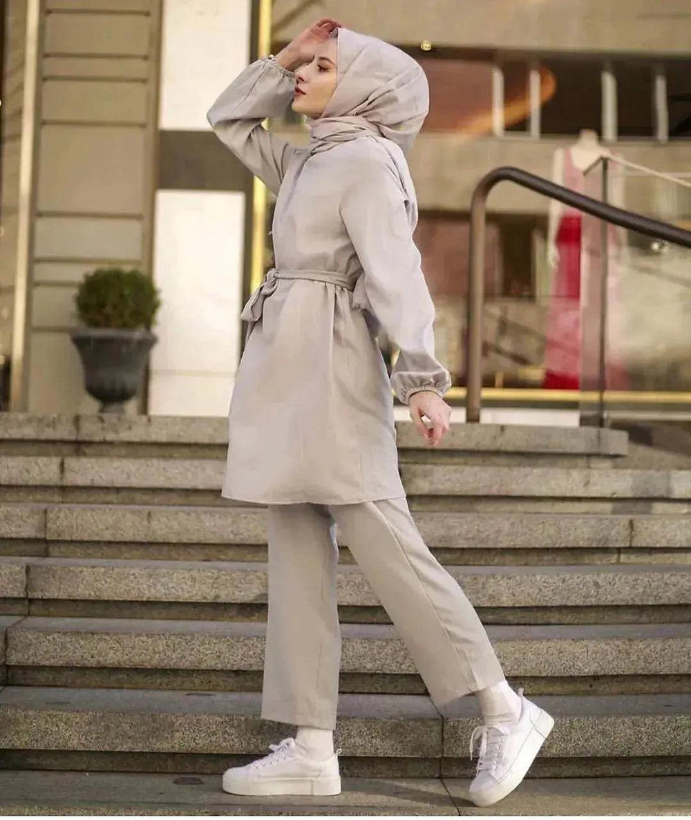 Arab girl Arab plus size two-piece suit - EX-STOCK Canada