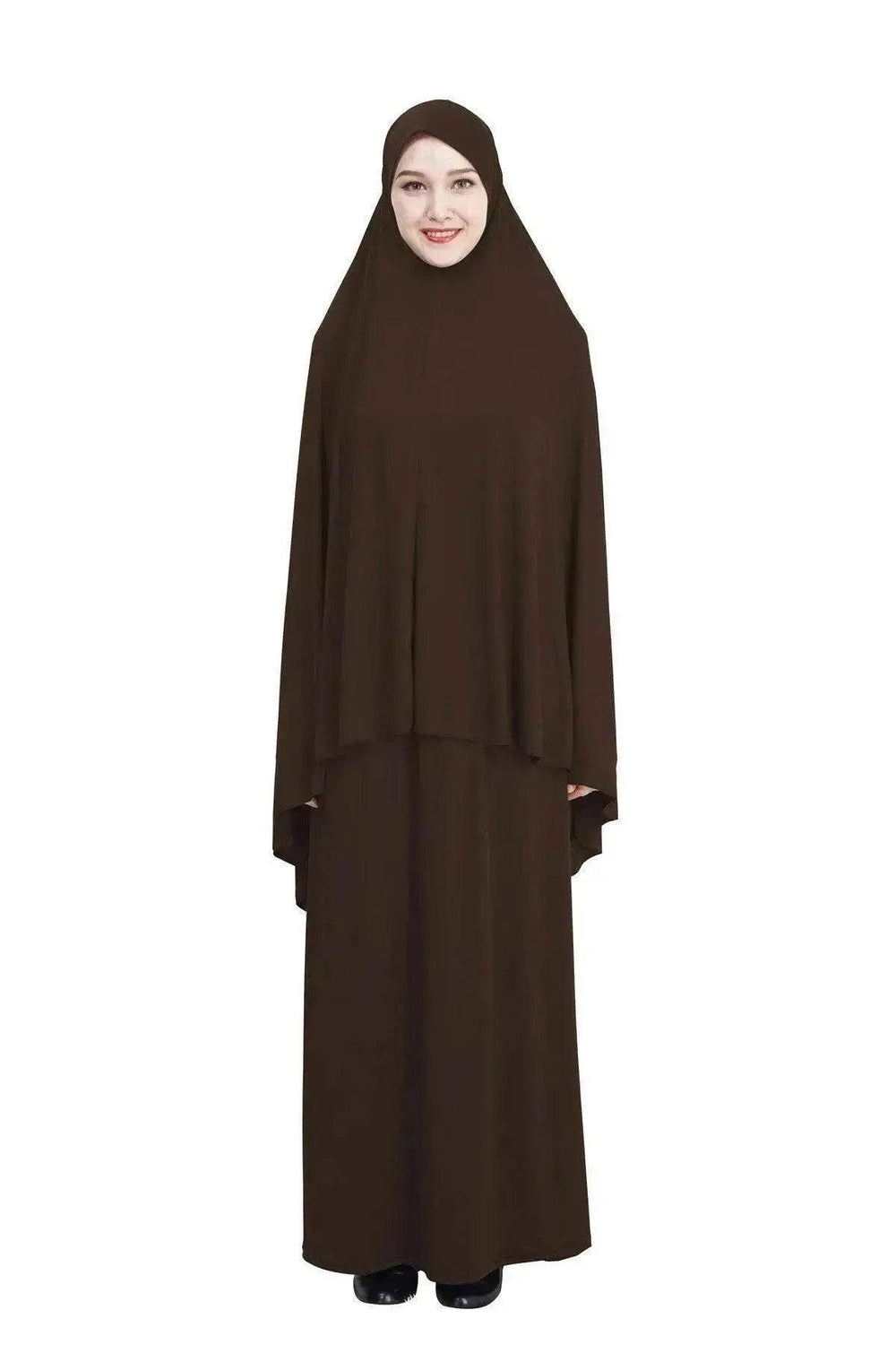Tenue de prière pour femmes arabes avec hijab et jupe EX-STOCK Canada