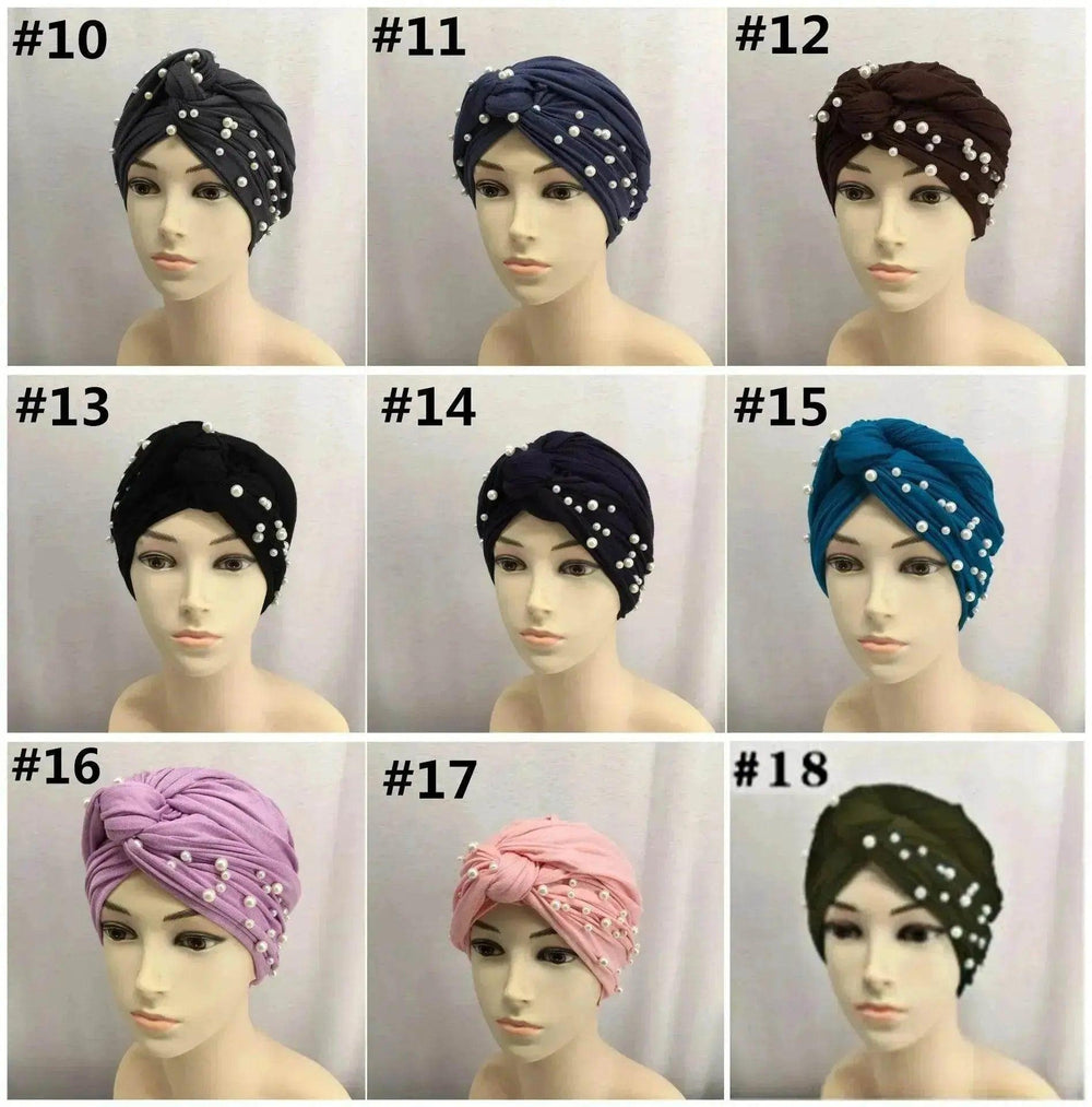 Chapeau turban arabe chapeau turban en jersey de coton - EX-STOCK Canada