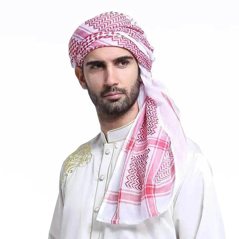 Foulard arabe pour hommes Arabie Saoudite Style de foulard arabe Bandana arabe pour hommes - EX-STOCK Canada