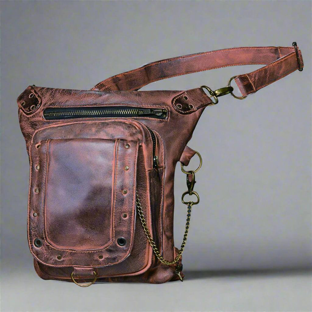 Ladies Leather Thigh Bag | Crossbody Bag EX-STOCK Canada