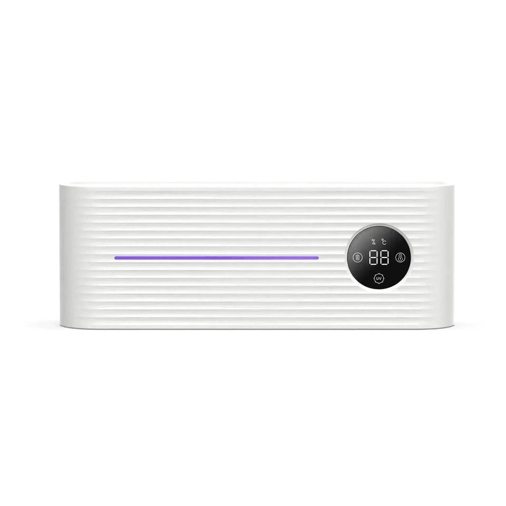 Boîte de désinfection de brosse à dents avec séchage automatique à l'air et fixation murale - EX-STOCK Canada