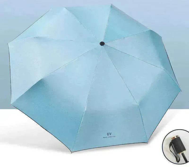 Automatic Lady's Rain & Sun Folding Umbrella - EX-STOCK Canada