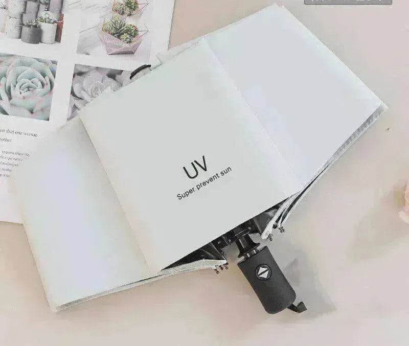 Automatic Lady's Rain & Sun Folding Umbrella - EX-STOCK Canada