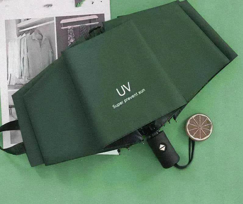 Automatic Lady's Rain & Sun Folding Umbrella - EX-STOCK Canada