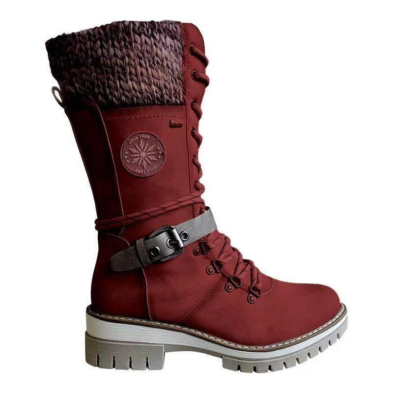 Autumn And Winter New Women's Riding Boots European And American Snow Boots EX-STOCK Canada