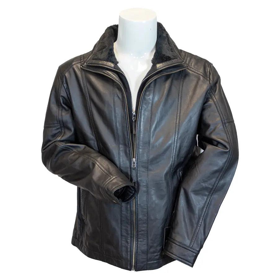 BOL Men's Cardian Bomber Lambskin Leather Jacket EX-STOCK Canada