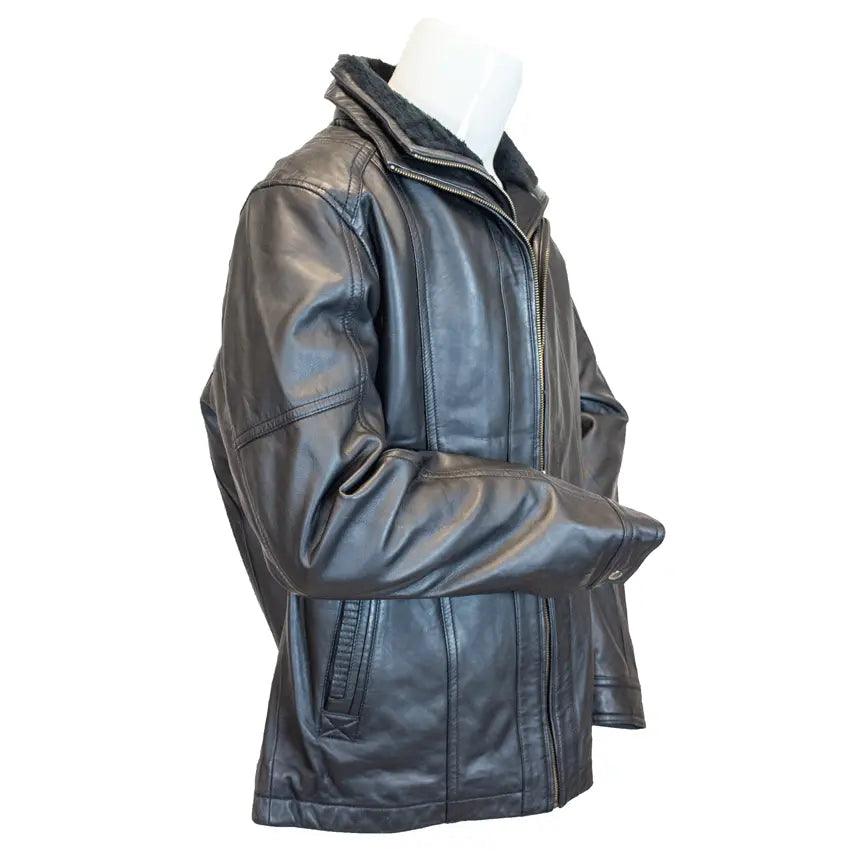 BOL Men's Cardian Bomber Lambskin Leather Jacket EX-STOCK Canada