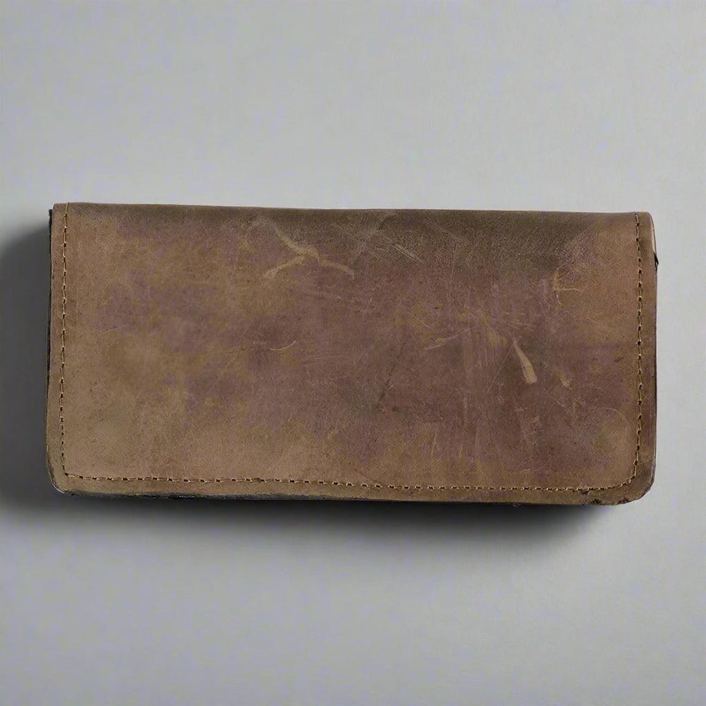 BOL Men's Chrome Plated Bifold Leather Wallet EX-STOCK Canada