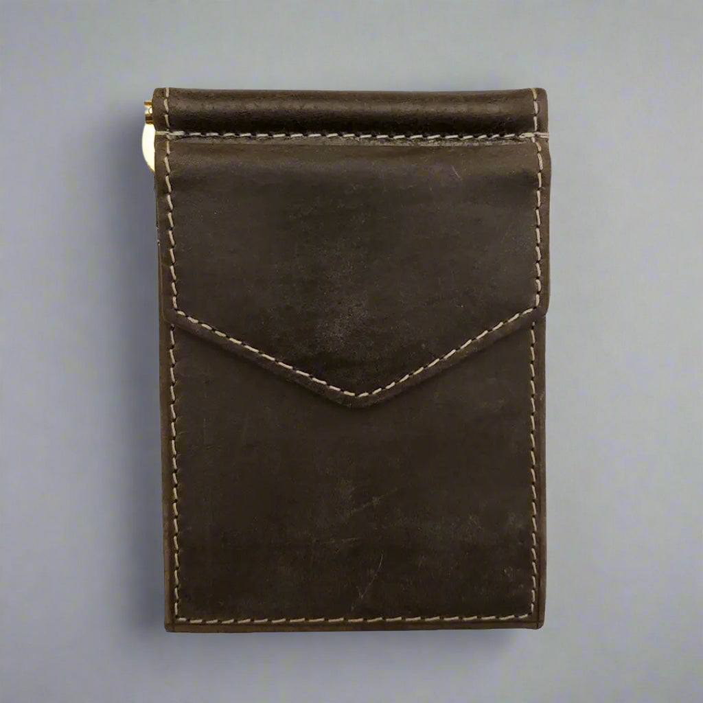 Cartera para hombre BOL con pinza para dinero de cuero envejecidoEX-STOCK Canada