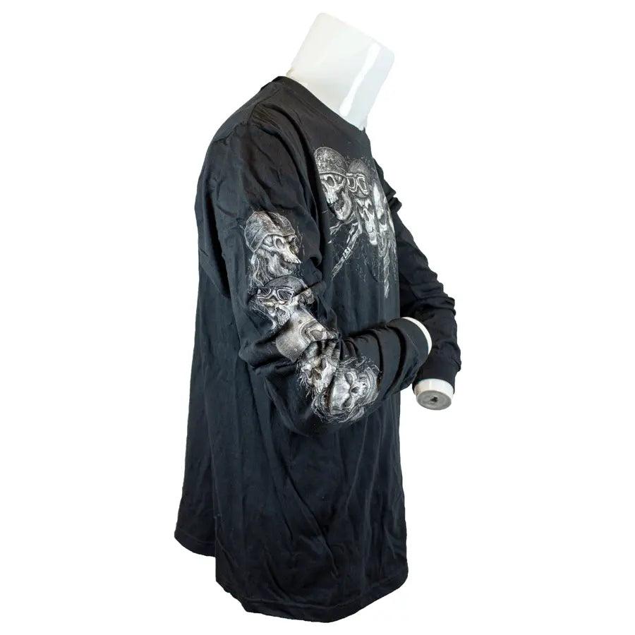 Chemise à manches longues cinq crânes pour hommes BOLEX-STOCK Canada