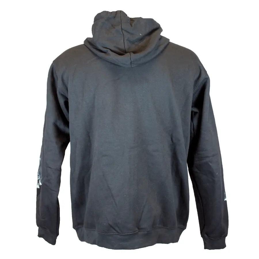 BOL Men's Head Butt Skulls Zipper Hoodie