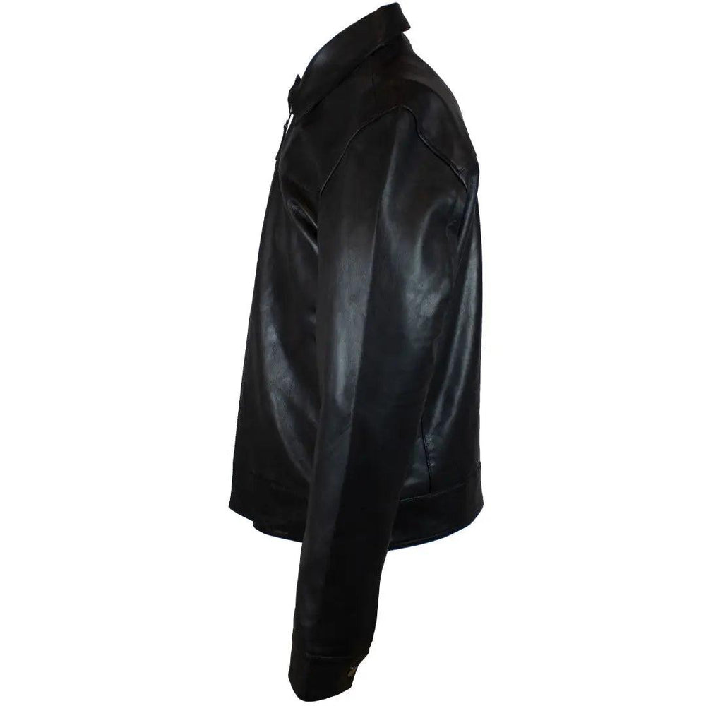 BOL Men's Quantum Classic Zip-up Leather Jacket EX-STOCK Canada
