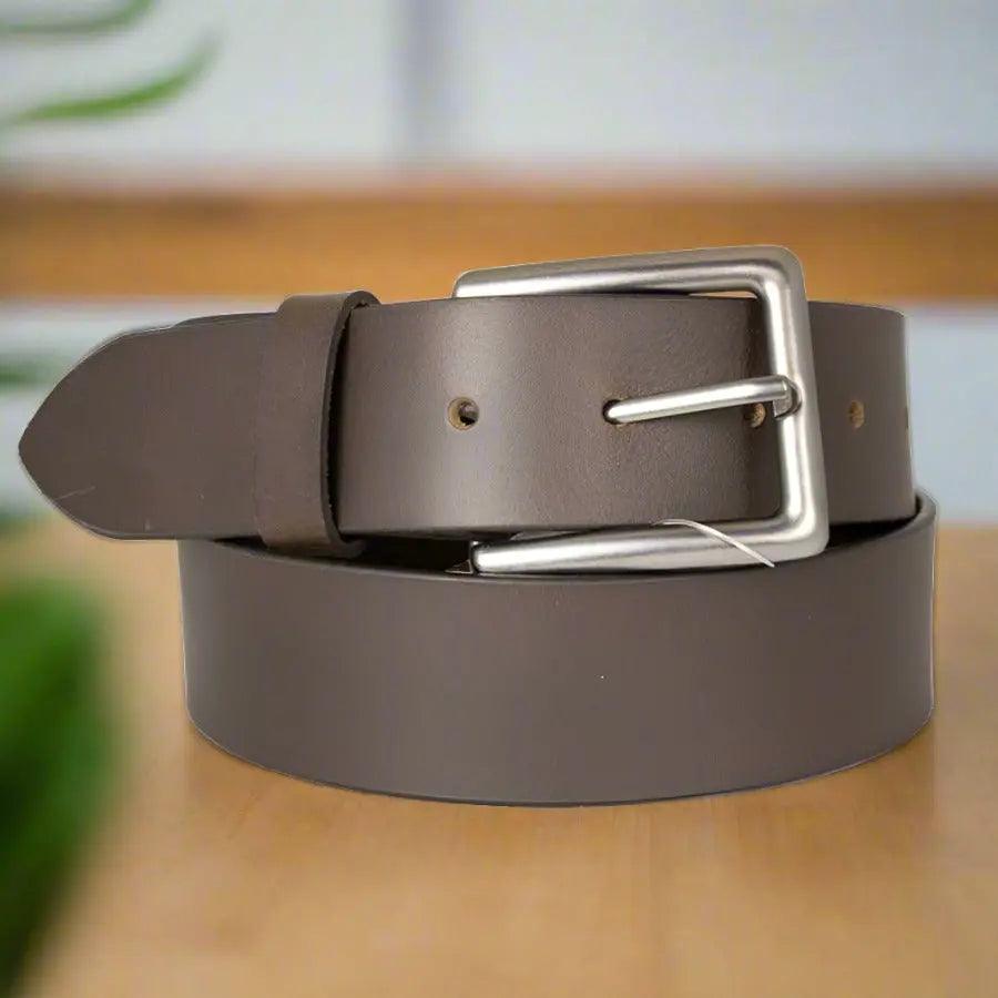 BOL Men's Removable Buckle Solid Leather Belt EX-STOCK Canada