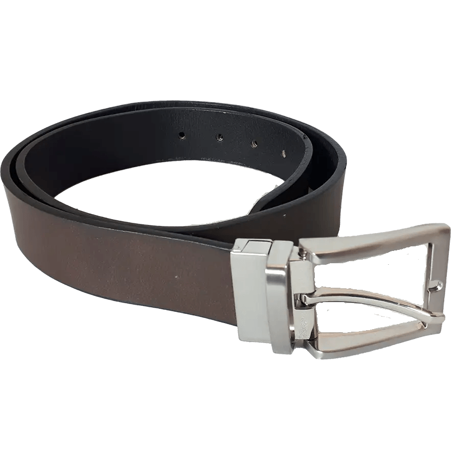 BOL Men's Reversible Solid Leather Belt EX-STOCK Canada