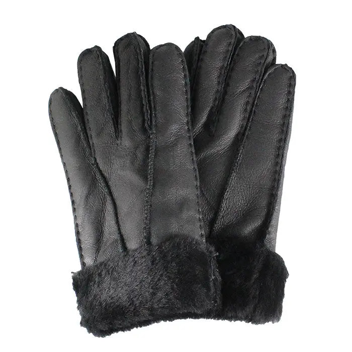 Guantes de cuero con forro de borrego para hombre BOLEX-STOCK Canada