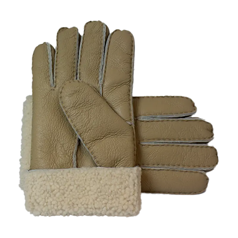 Guantes de cuero con forro de borrego para hombre BOLEX-STOCK Canada