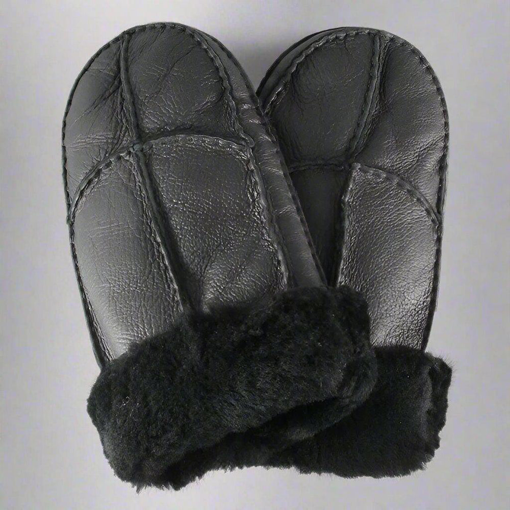 Moufles en cuir avec peau retournée pour hommes BOLEX-STOCK Canada