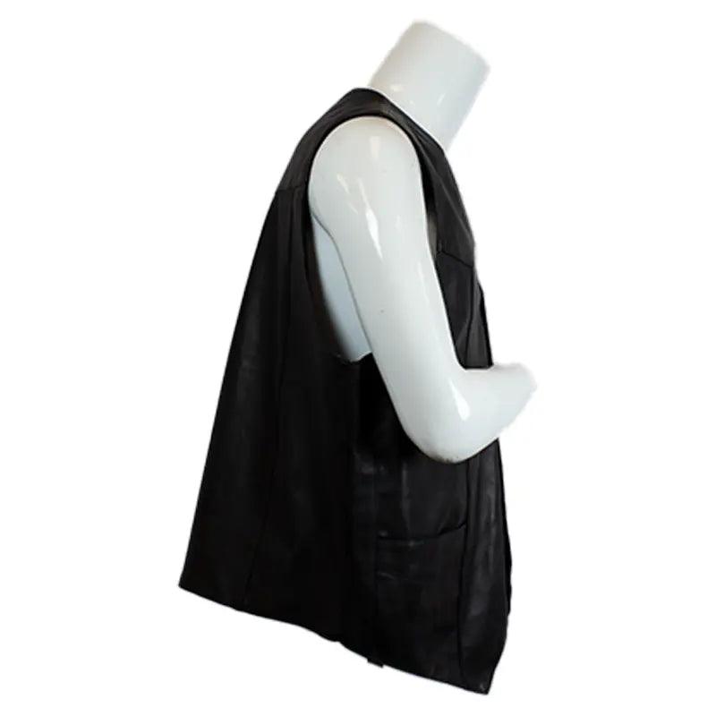 Gilet en cuir de mode en peau de mouton pour hommes BOLEX-STOCK Canada