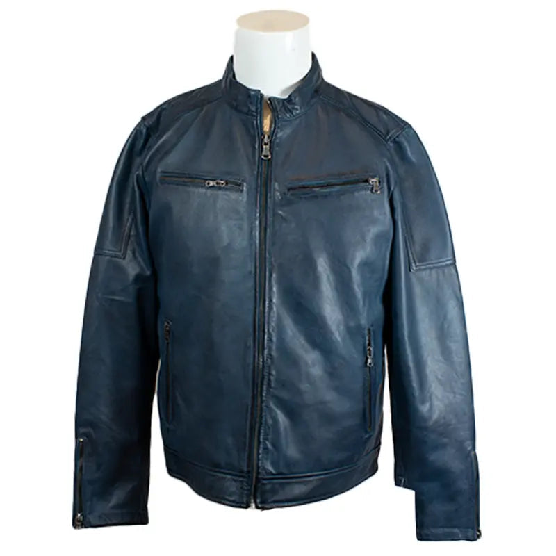 BOL Men's Waxed Sheep Prime Leather Jacket EX-STOCK Canada
