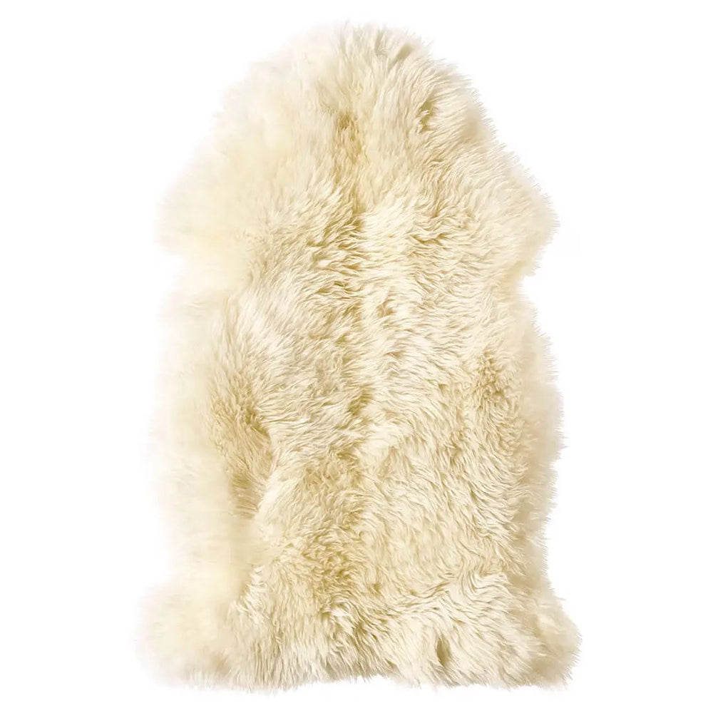 Tapis en peau de mouton blanche BOLEX-STOCK Canada