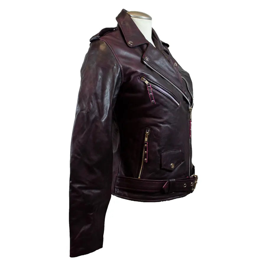 Chaqueta de cuero estilo biker para mujer BOLEX-STOCK Canada