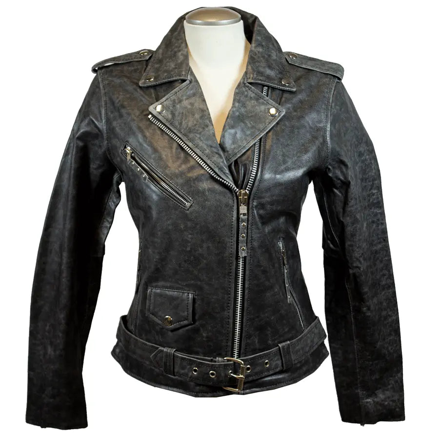 Chaqueta de cuero estilo biker para mujer BOLEX-STOCK Canada