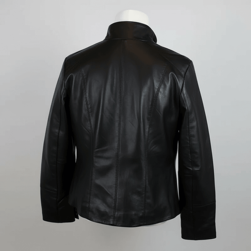 Veste en cuir classique pour femmes BOLEX-STOCK Canada