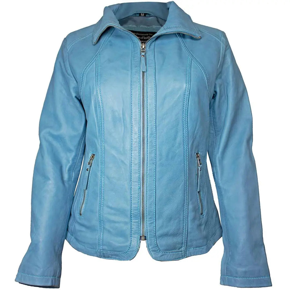 Chaqueta de cuero Grace para mujer de BOLEX-STOCK Canada