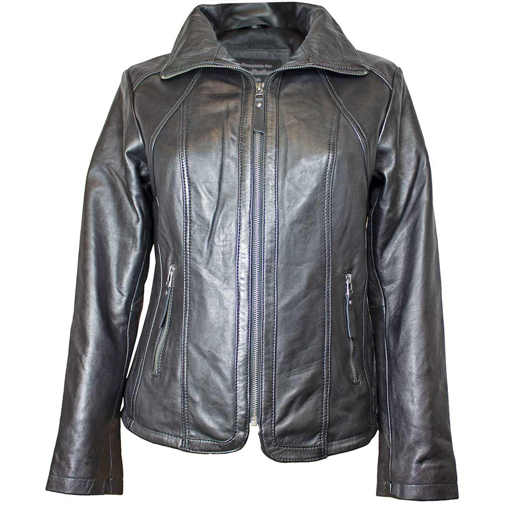 Chaqueta de cuero Grace para mujer de BOLEX-STOCK Canada