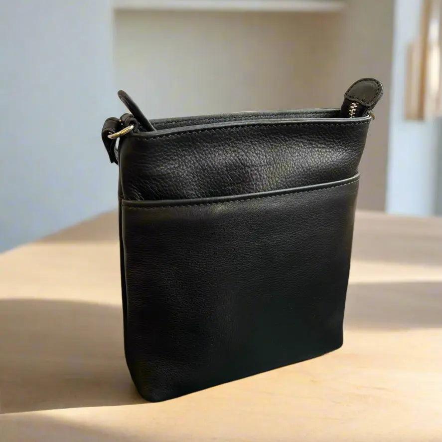 BOL Women's Leather 3 Pocket Crossbody Bag EX-STOCK Canada